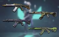 Some of the most popular Vandal skins in Valorant (Image via Sportskeeda)